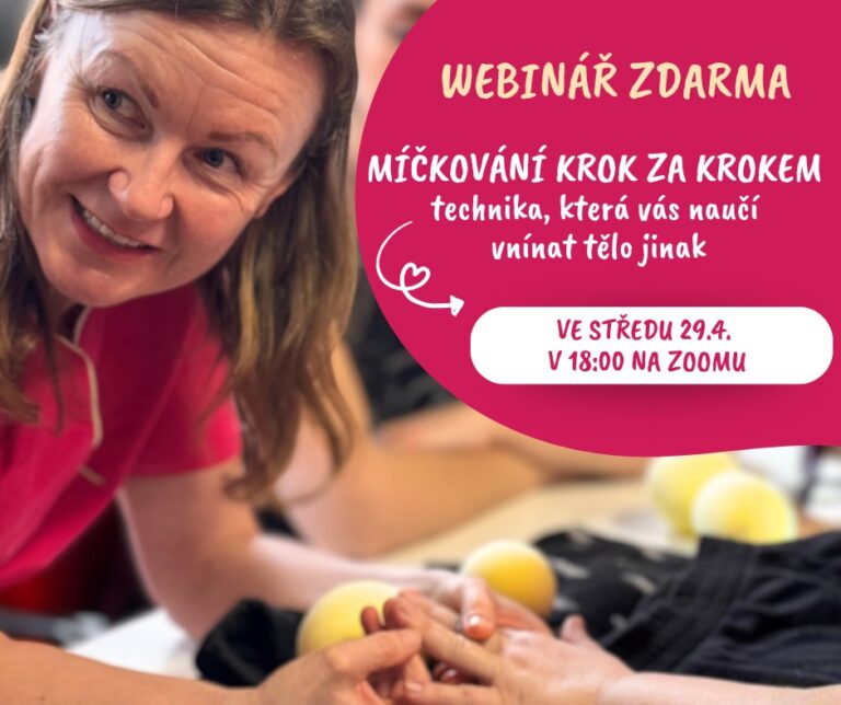 Webinář Míčkování krok za krokem – Miroslava Kuprová Stodůlková